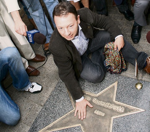 W czerwcu 2008 roku aktor odsłonił swoją gwiazdę na Piotrkowskiej