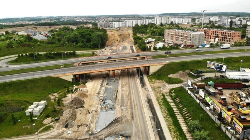 Budowa Nowej Bulońskiej Północnej w Gdańsku - maj 2019