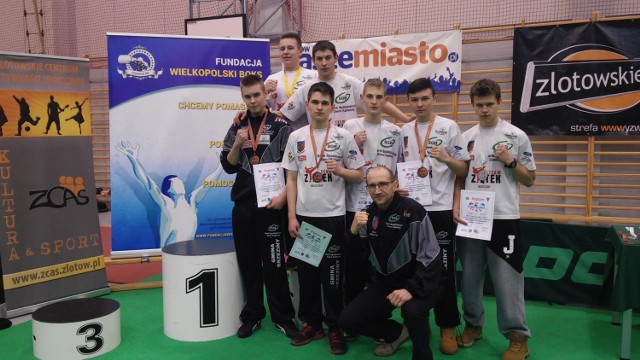 Zawodnicy Zietek Team Brzeziny mieli udany występ na mistrzostwach Wielkopolski w boksie