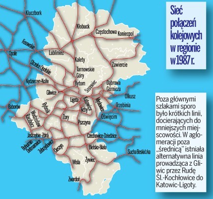 Kolej w woj. śląskim zwija tory. Zobacz, gdzie kiedyś dojeżdżał pociąg [MAPA]