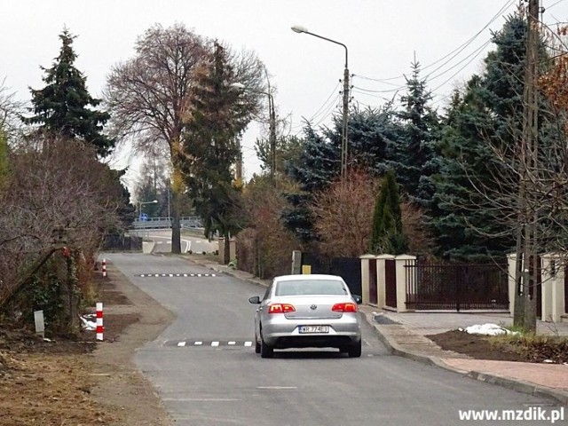 Zmodernizowany, blisko 400 - metrowy odcinek ulicy Godowskiej w Radomiu.