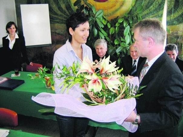 Jolanta Ogar była honorowym gościem sesji rady gminy