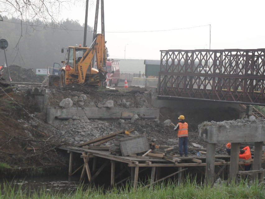 Remont mostu w Rybniku