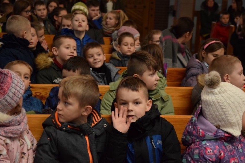 Nowy Dwór Gdański. Jasełka w kościele Niepokalanego Serca...