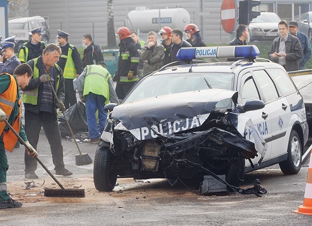 Tak wczoraj zakończyła się szybka jazda dla dwóch łódzkich policjantów