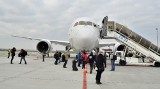 Gdańsk: Boeing 787 &quot;Dreamliner&quot; na lotnisku w Rębiechowie [ZDJĘCIA]