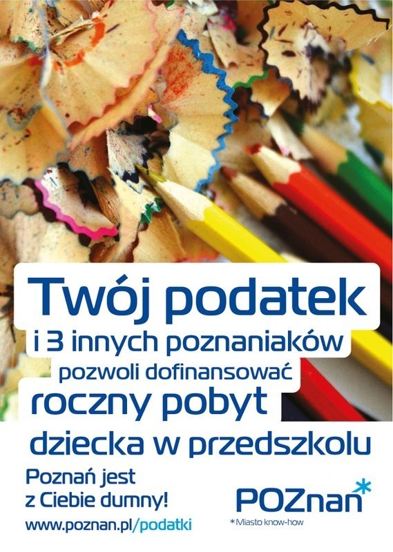 Zapłać podatek w Poznaniu! Akcja &quot;Poznań jest z Ciebie dumny&quot; [ZOBACZ PLAKATY]