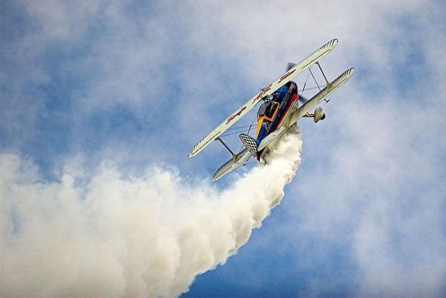 SKYBOLT 300 w trakcie wykonywania akrobacji.
fot. Krystian Jamróz