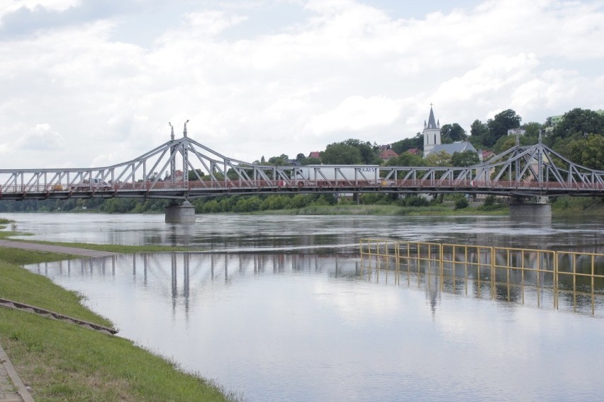 Tak obecnie wygląda Odra w Krośnie Odrzańskim.