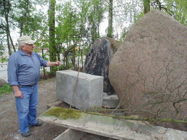 Witold Marcewicz, kamieniarz z Bełżyc wykona pomnik upamiętniający katastrofę lotniczą pod Smoleńskiem