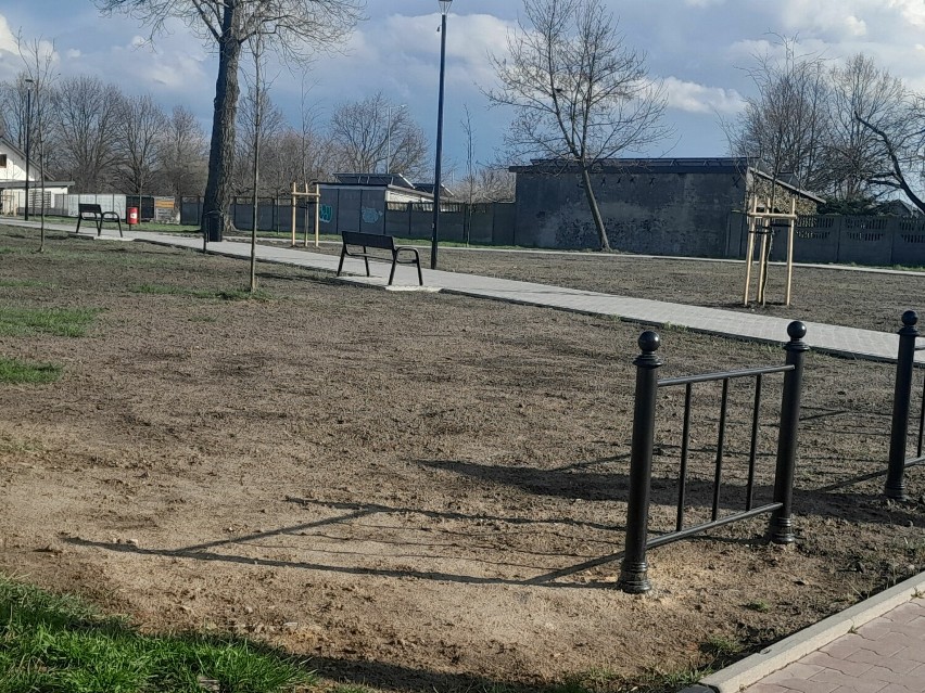 Nowy park kieszonkowy w Zduńskiej Woli powstał na terenie...