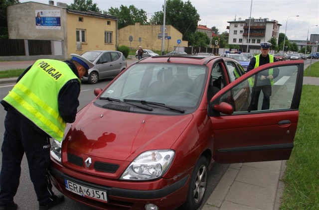 Wypadek na Al. Piłsudskiego w Piotrkowie