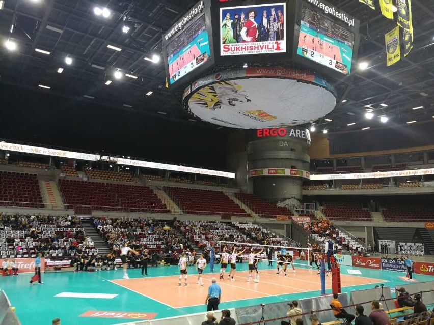 Malbork-Gdańsk. Młodzi sportowcy obejrzeli na żywo mecz siatkarskiej Ligi Mistrzów 