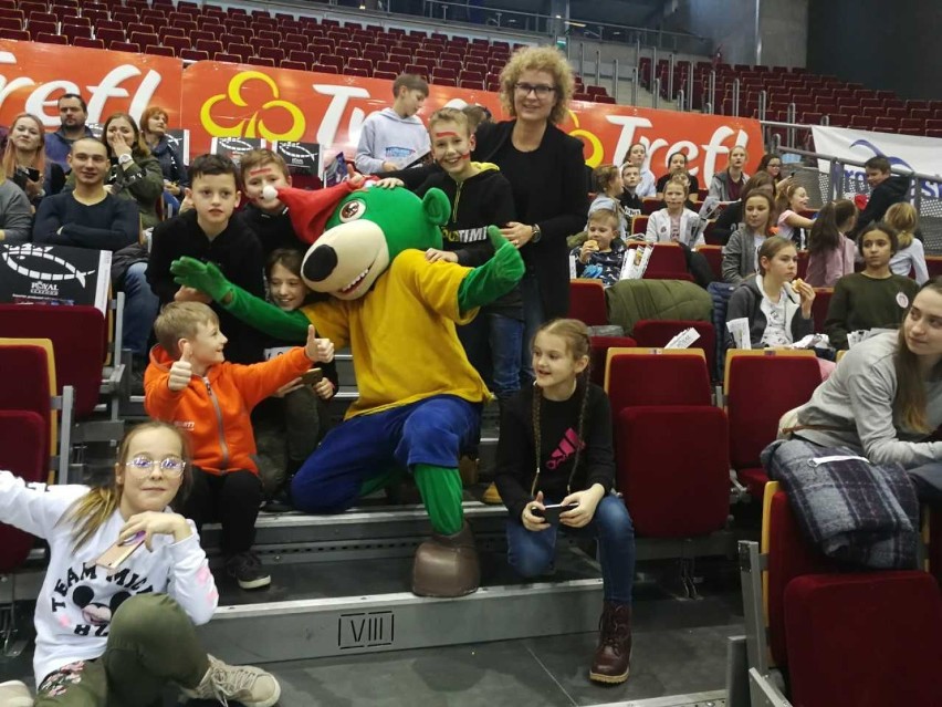 Malbork-Gdańsk. Młodzi sportowcy obejrzeli na żywo mecz siatkarskiej Ligi Mistrzów 