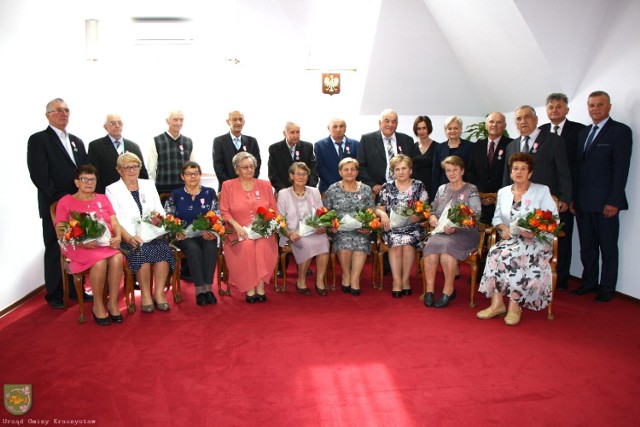 Uroczystość odbyła sięw sali konferencyjnej Urzędu Gminy Krasnystaw.