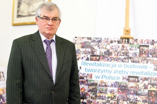 Lech Podbrez - kierownik oddziału rewitalizacji UMP i koordynator projektu "Rewitalizacja w budowie - budujemy zręby rewitalizacji w Polsce".