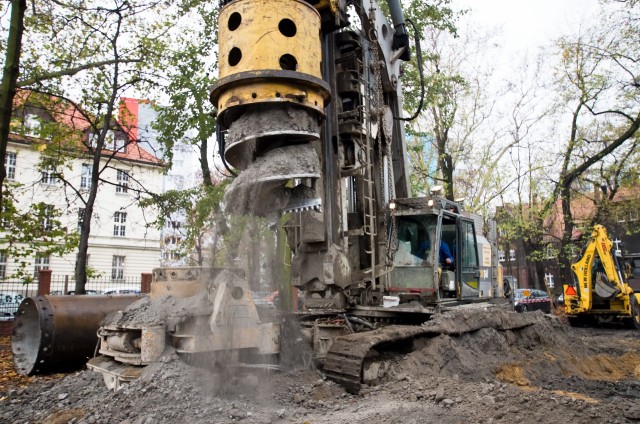 Sztolnia Zabrze: wiercenie otworu wentylacyjnego