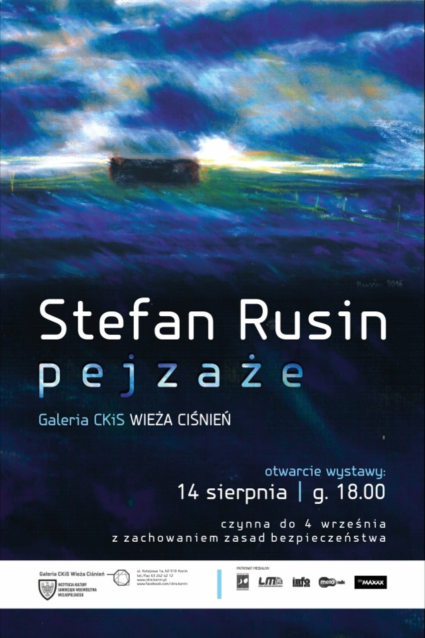 Wieża Ciśnień w Koninie - Wernisaż wystawy malarstwa Stefana Rusina 