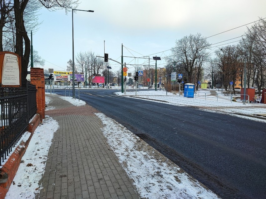 Ulica Frycza-Modrzewskiego w Bytomiu jest już przejezdna....