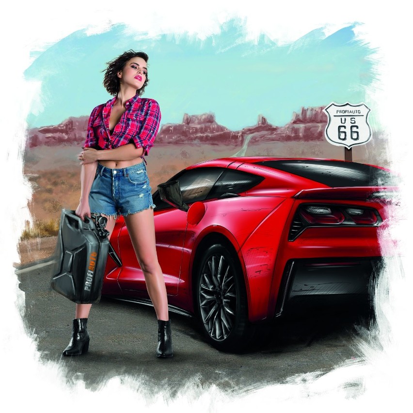 Kalendarz ProfiAuto 2020. Szybkie samochody i piękne kobiety
