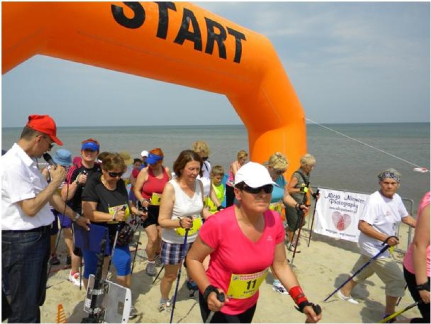 Sztutowo. Puchar Bałtyku w Nordic Walking