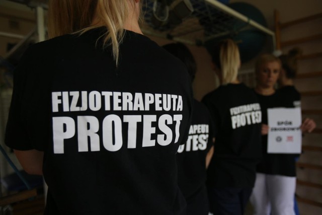 Protest fizjoterapeutów