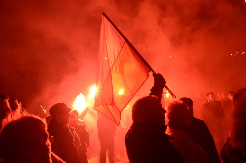 Poznań: Uczcili Żołnierzy Wyklętych [ZDJĘCIA]