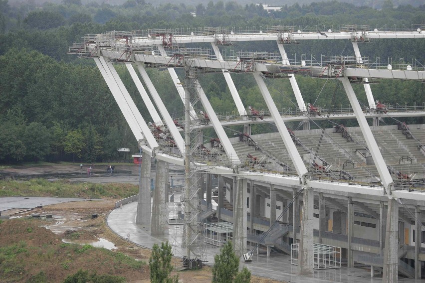 Minął rok od pęknięcia krokodyli na Stadionie Śląskim [ZDJĘCIA]