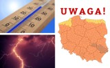 Burze z gradem i upały w woj. śląskim. IMGW wydało ostrzeżenie II stopnia!