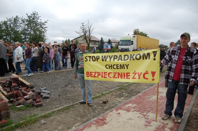 Mieszkańcy Nagawczyny blokadami "czwórki" w 2009 roku wywalczyli to, że GDDKiA zasiadła do rozmów w sprawie ronda