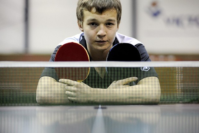 Tenisista stołowy Michał Bańkosz  (AZS UE Wrocław) jest na liście dziesięciu najlepszych Europejczyków w kat. kadetów