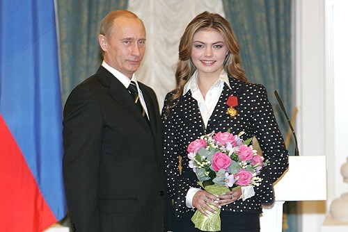 Władimir Putin i Alina Kabajewa