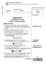 Sprawdzian szóstoklasisty 2013 z CKE [ARKUSZE, ODPOWIEDZI]