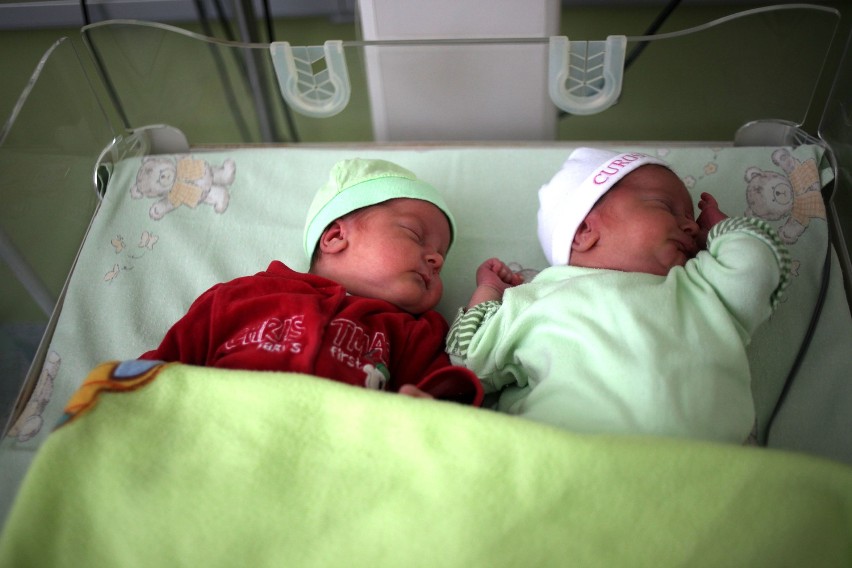 Staś i Kacper z Zakopanego - pierwsze bliźnięta urodzone w 2013 roku