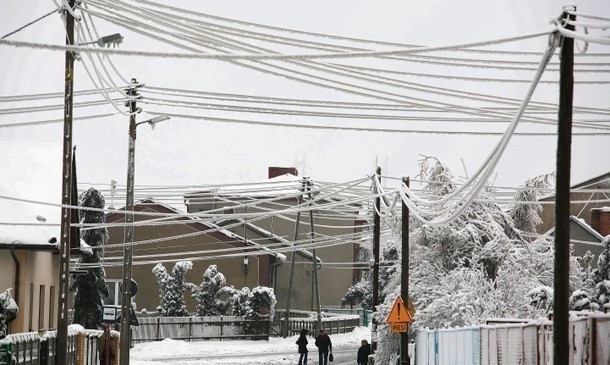 Atak zimy na Jurze spowodował awarie energetyczne