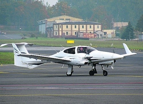 Diamond DA42 zagościł na stałe na poznańskiej Ławicy