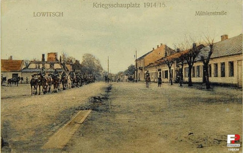 Łowicz w okresie I wojny światowej  [Zdjęcia]