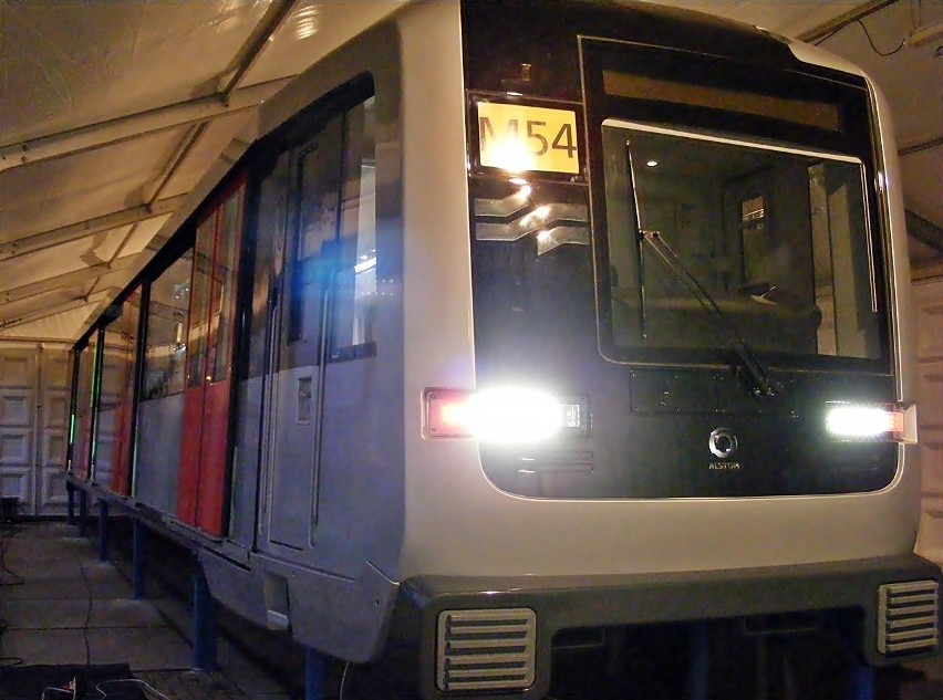 Wagon metra Metropolis z Alstom Konstal w Amsterdamie