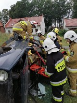 Druhowie z OSP z gminy Człuchów wyposażeni w cenną wiedzę - w Polnicy cztery jednostki szkoliły się z ratownictwa technicznego 