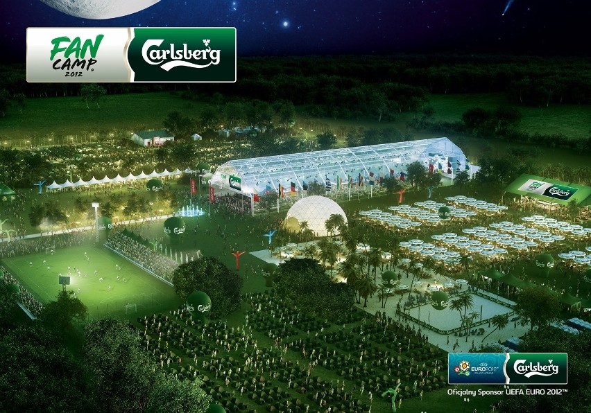 Euro 2012: Carlsberg FanCamp w Poznaniu [ZDJĘCIA]