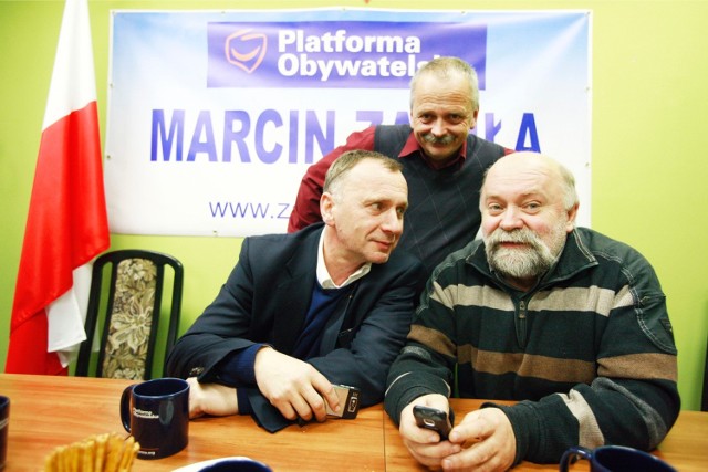 Jerzy Łużniak, Marcin Zawiła i Jerzy Pokój