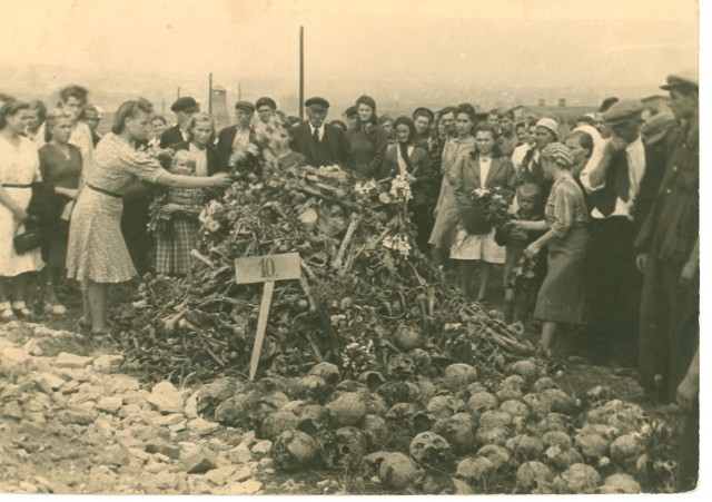 Stos kości sierpień 1944