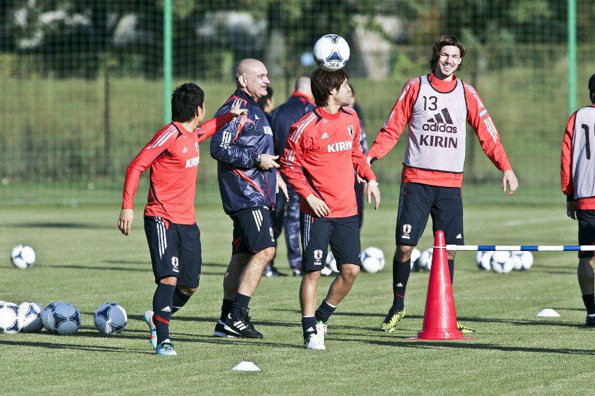 Japonia - Brazylia: Jedni się maskują, inni pokazują. Trening Japonii (ZDJĘCIA)