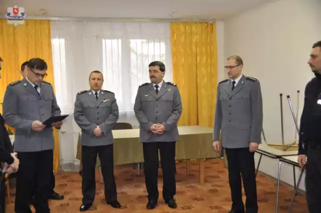Asp. szt. Grzegorz Duda jest nowym zastępcą komendanta komisariatu policji w Poniatowej