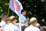 Wybory prezydenckie 2020. Beata Szydło w Radomiu. Była premier spotkała się z mieszkańcami. Zobacz zdjęcia!