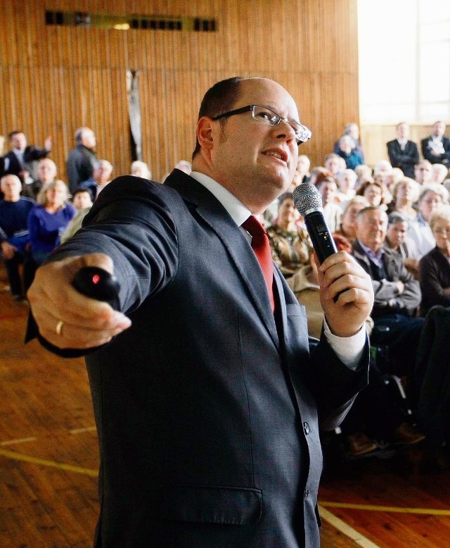 Mieszkańcy licznie przybyli na spotkanie z prezydentem