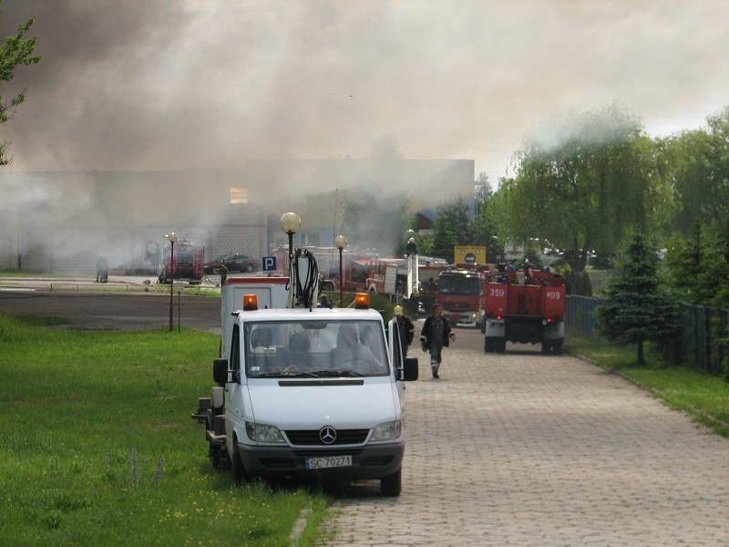 Częstochowa: Pożar na Rząsawskiej