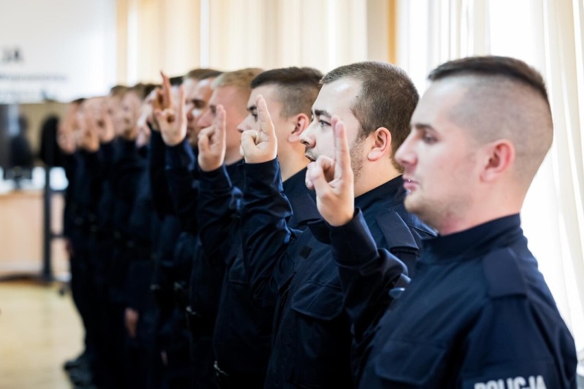 28.09.2022 bydgoszcz policja komenda wojewodzka slubowanie...