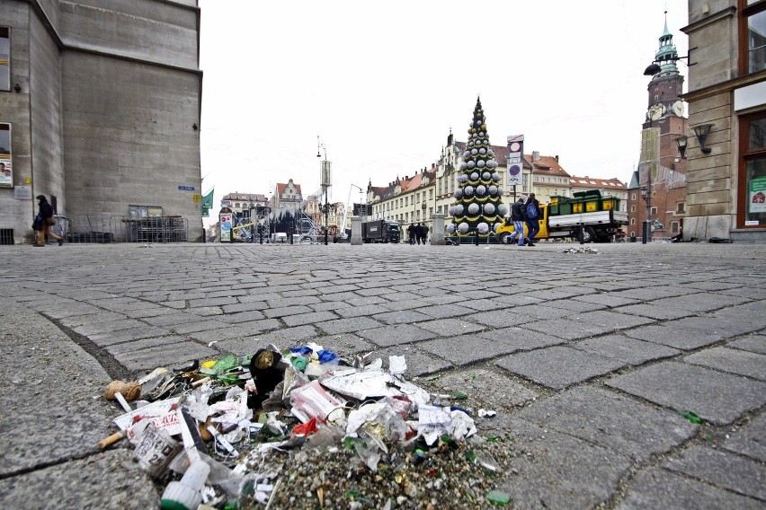 Wrocław: Na Rynku czysto i cicho