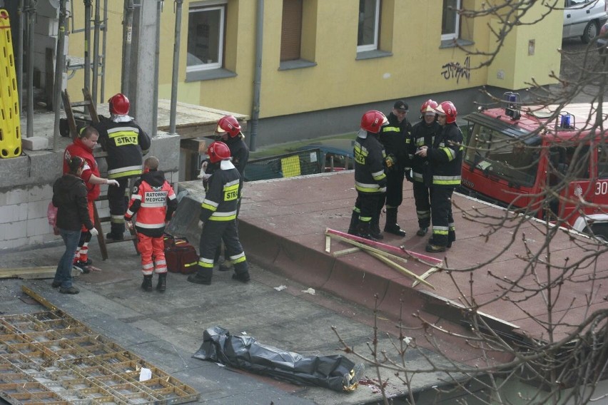 Wrocław: Śmiertelny wypadek na budowie. Mężczyzna spadł z wysokości